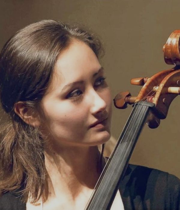 Portrait of ​Cello musician ​Tamalynn O’Grady