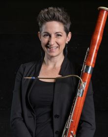 Portrait of Principal Bassoon musician Kara Stolle