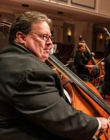 Portrait of Bass musician Matthew Greven