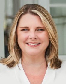 Cheri Moore in white shirt