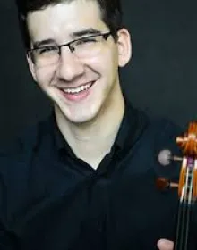 Portrait of Violin I musician Nicholas Drumm