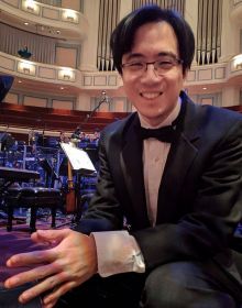 Portrait of Violin musician Kevin Shiue