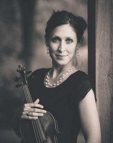Portrait of Violin I musician Amanda Baer
