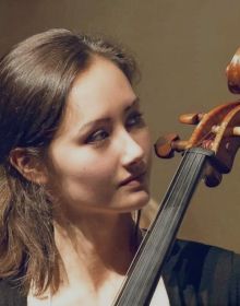 Portrait of ​Cello musician ​Tamalynn O’Grady