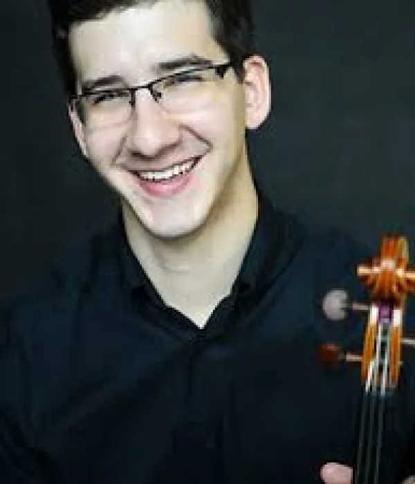 Portrait of Violin I musician Nicholas Drumm