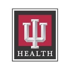 IU Health logo in red, white and black
