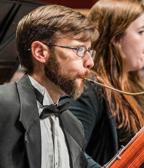 Portrait of Contrabassoon musician Ryan Caldwell