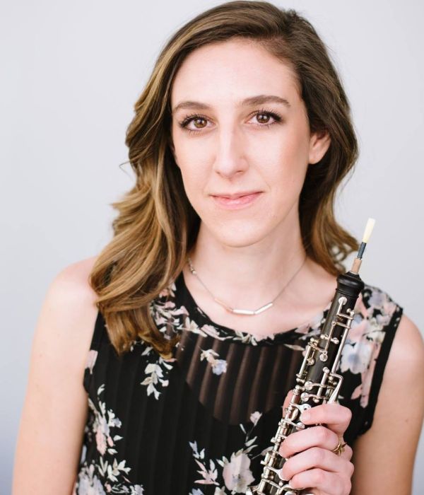 Portrait of Oboe musician Rebecca McGuire