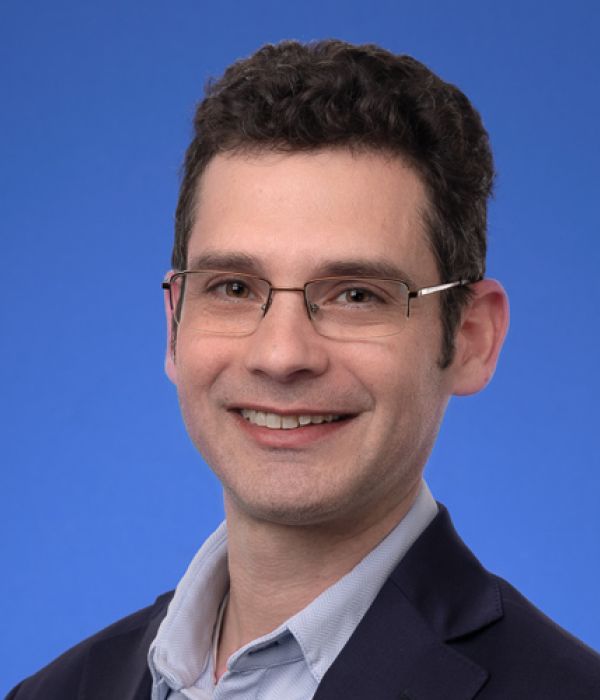 Portrait of Principal Percussion musician Mark Stempel