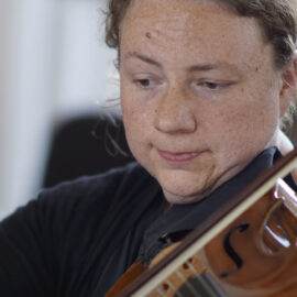 Portrait of ​​Viola musician ​Ila Rondeau