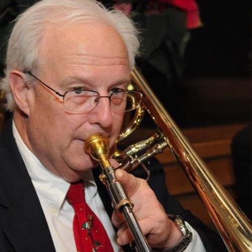 Portrait of Trombone musician Larry Lawhead