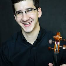 Portrait of Violin I musician Nicholas Drumm