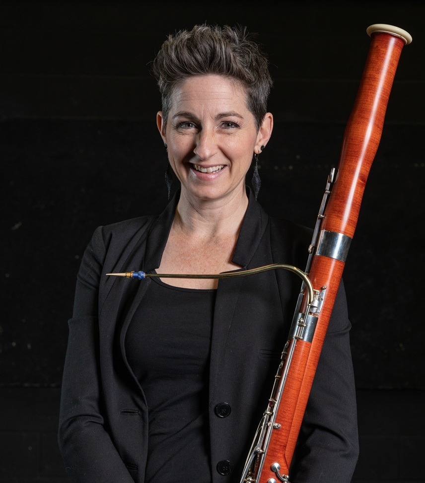 Portrait of Principal Bassoon musician Kara Stolle