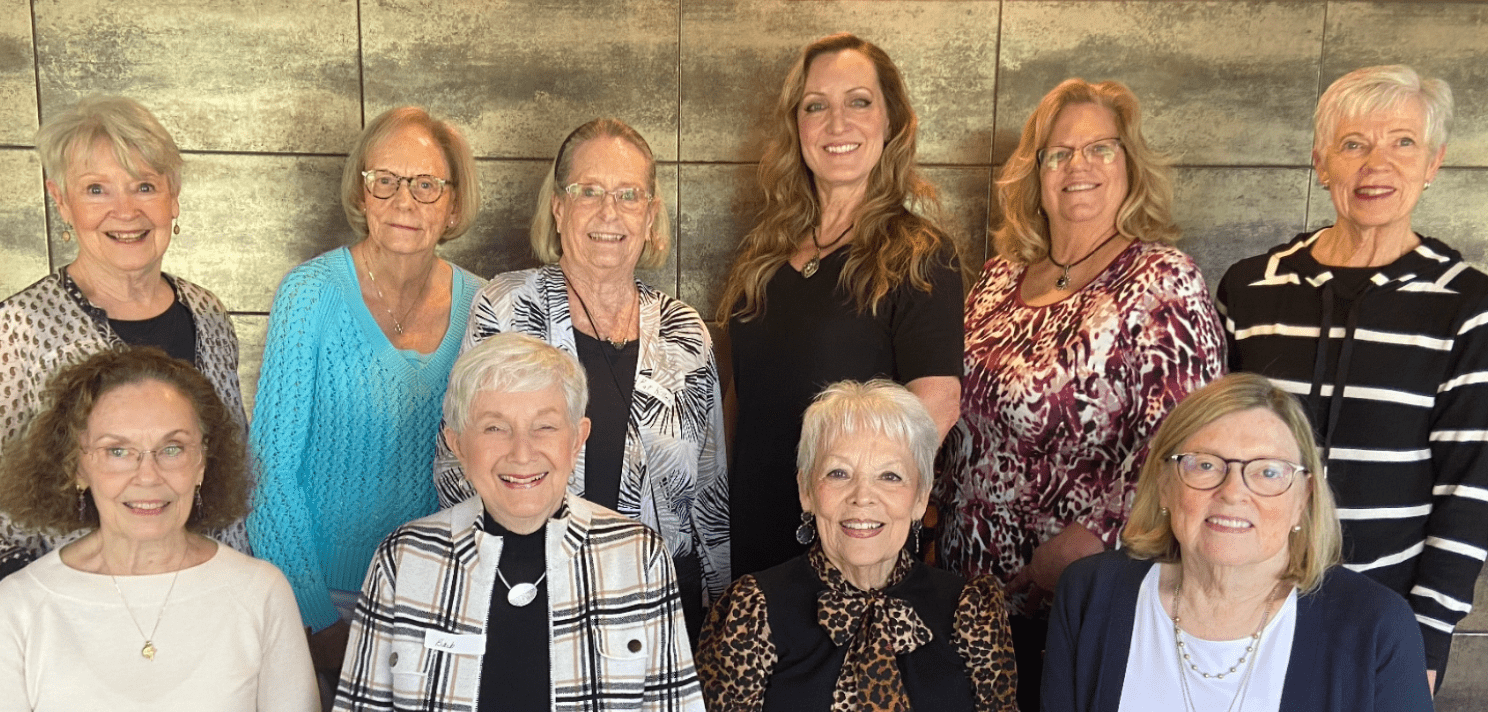 A group photo of the Carmel Symphony Orchestra League 2025-2026 Officers